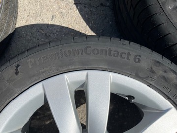 Koła Felgi opony BMW E90 E91 R17 OPONY LATO CONTINENTAL IGŁY