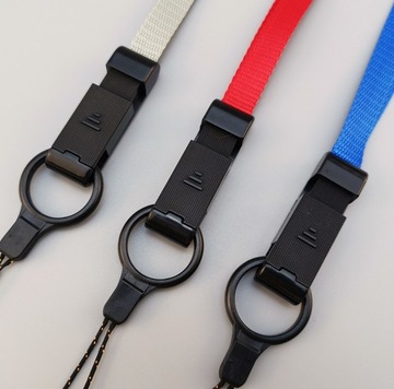 Футляр для ключей с ремешком для фотоаппарата, нейлоновый, желтый свет