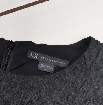 ARMANI EXCHANGE DŁUGA SUKIENKA WIECZOROWA XS