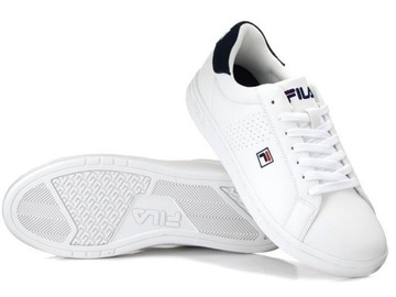 Buty męskie Fila Crosscourt sportowe białe sneakersy 44