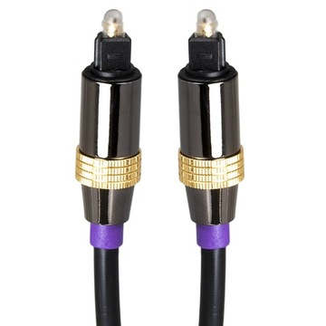 KABEL OPTYCZNY PRZEWÓD TOSLINK T-T DIGITAL AUDIO SPDIF HQ GRUBY 3M LIBOX