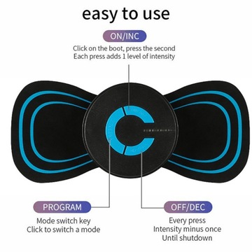 Masażer EMS Electric Pad Reaktywacja Piersi