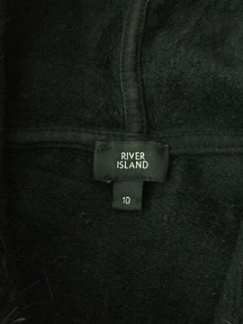 River Island długa bluza z futrem S *PW483*