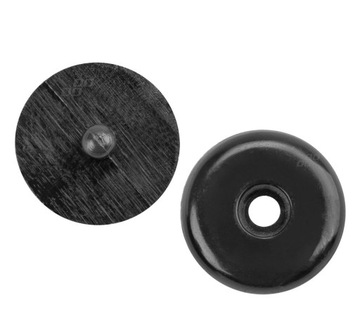 КРЫШКА РЕМНЯ, ЗАМОК ПРЯЖКИ, СТОПОР РЕМЕНЯ, ЗАКЛЕПКА, ЧЕРНЫЙ