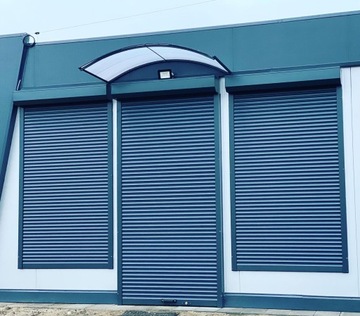 Противовзломные наружные рольставни.