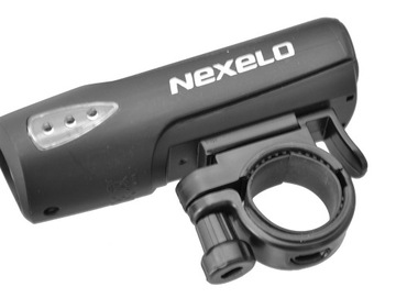 Комплект велосипедных фонарей NEXELO на батарейках (перед + зад) (L177023NEX)