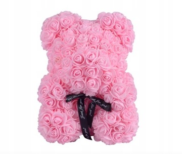 МИШКА С РОЗАМИ В КОРОБКЕ МИЛЫЙ ПОДАРОК ​​ДЕВУШКЕ