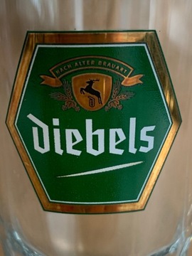 DIEBELS ALT BEER kryształowa szklanka 20cl NIEMCY