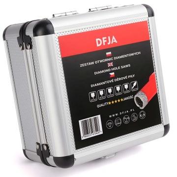 АЛМАЗНАЯ КОРОНОЧНАЯ ПИЛА ДЛЯ ПРОЧНОСТИ НАБОР КОРОНОЧНЫХ ПИЛОВ 6-68 мм ПЕРЕХОДНИК ДЛЯ БЕТОНА И ГРАНИТА