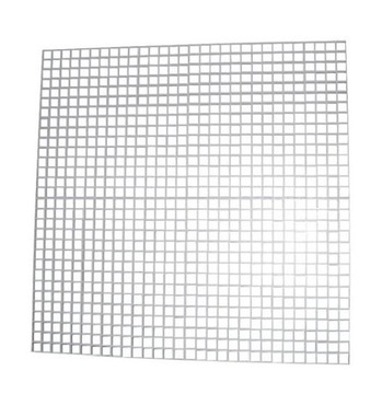 Kratka rastrowa podstawka przegroda 30x30cm biała