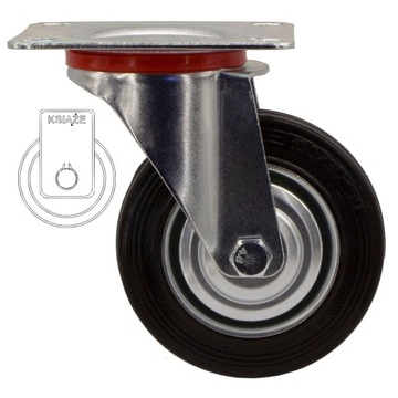 НАБОР ИЗ 4 ШТ. Полочная тележка WHEELS fi 100 12STGU100