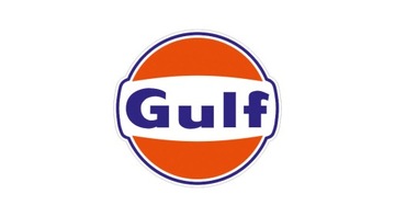 Naklejka Gulf klasyk oldschool retro prl cult