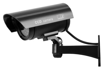 Atrapa kamery tubowej AT-1003 z diodą led czarna