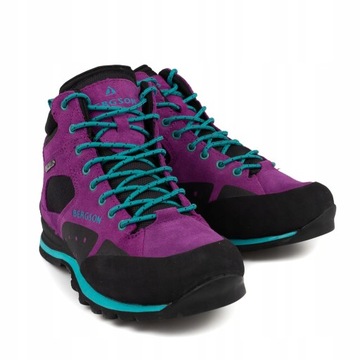 Buty Damskie Trekkingowe Wysokie Bergson SOIRA Mid STX Purple rozmiar 36