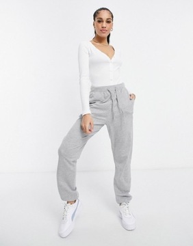 BODY BIAŁE DOPASOWANE CASUAL BAWEŁNA 38 M 1ACN