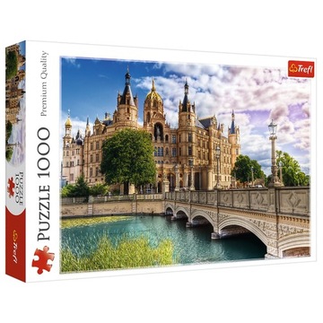 PUZZLE TRADYCYJNE 1000 ELEMENTÓW ZAMEK NA WYSPIE 10669 12+