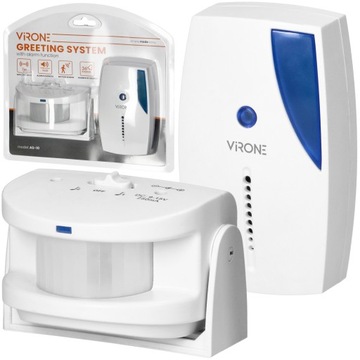 ALARM SYGNALIZATOR WEJŚCIA CZUJNIK RUCHU DZWONEK