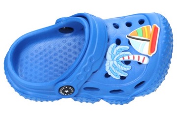 AMERICAN CLUB NH145 ЛЕГКИЕ ДЕТСКИЕ ШЛЕПКИ, САНДАЛИИ ИЗ ПЕНЫ ROYAL BLUE 27