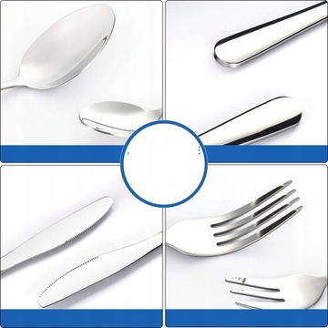 НАБОР СТОЛОВЫХ ПРИБОРОВ НАБОР ЧЕМОДАН СЕРЕБРЯНЫЙ 30 СТОЛОВЫХ ПРИБОРОВ