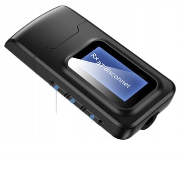 Bluetooth-адаптер с ЖК-экраном Bluetooth-передатчик 5.0