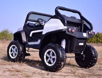MERCEDES BENZ UNIMOG 4X4,12V14AH/UNIMOG-BIAŁY