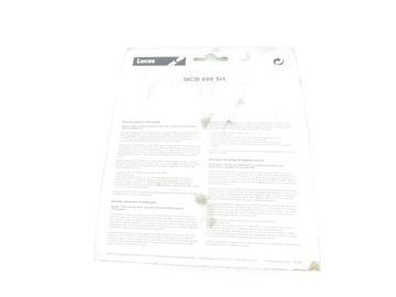 Тормозные колодки Lucas TRW MCB699SH Yamaha R-1 R-6