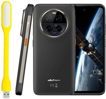 ULEFONE ARMOR 23 ULTRA 5G 12GB/512GB CZARNY 6,78 CALA FHD+ 120 Hz BLUETOOTH