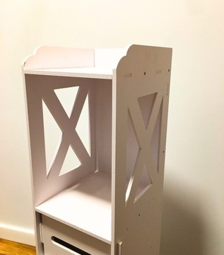 ШКАФ ДЛЯ ВАННОЙ, АЖУР, БЕЛЫЙ СТОЛБ, ПОЛКА ДЛЯ БУМАГИ, КОСМЕТИКА