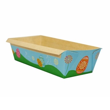 Forma papierowa do pieczenia WIELKANOC jednorazowa 18 x 8 cm - 10 szt.