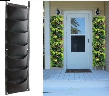 Вертикальная садовая сумка с 7 карманами, подвесная подставка для цветов Vol