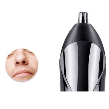 1 комплект электрического триммера для бороды, зарядка через USB