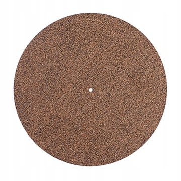 12-calowa gumowa mata gramofonowa z Slipmat