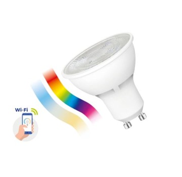 Żarówka LED GU10 5W RGB+CCT Smart WiFi Ściemnialna