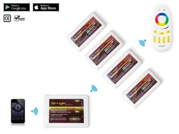 ZONE REMOTE FUT096 ДЛЯ СВЕТОДИОДНЫХ РАБОТ RGB RGBW