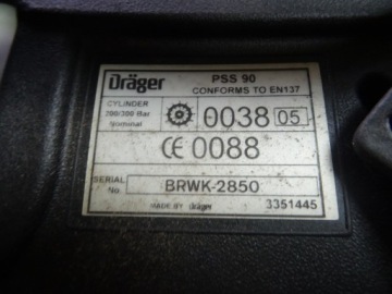 ЖИЛЕТ-ПЕРЕВОЗКА КИСЛОРОДНОГО БАЛЛОНА DRAGER PSS90