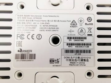 Точка доступа ARUBA AP-228 APIN0228, 6 АНТЕНН