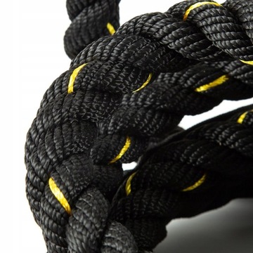 Силовая тренировка на скакалке диаметром 25 мм.