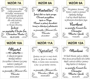 OBRAZEK SREBRNY XXL CHRZEST, ŚLUB KASETKA I GRAWER