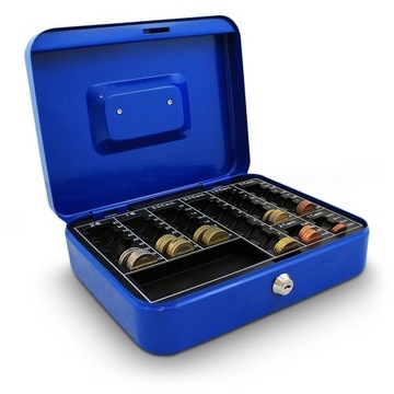 Синяя транспортная монетница для банкнот