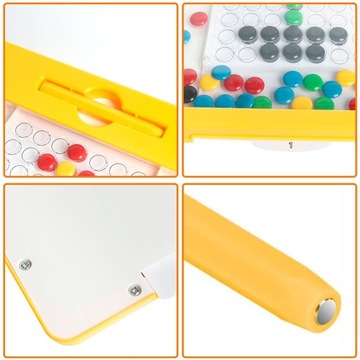 Магнитная доска для детей Монтессори MagPad Магнитные блоки + ручка