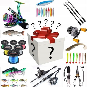 Mystery Surprise Box Fishing Получите качественный подарок