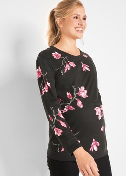 BLUZA CIĄŻOWA KWIATY __48/50