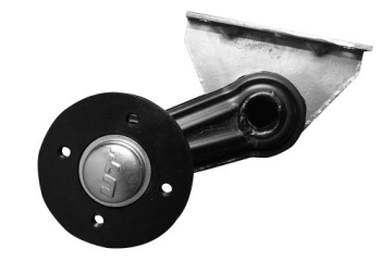 Нетормозная ось KNOTT VG7 легкого прицепа UNITRAILER 750кг 1505мм 1805мм