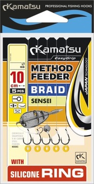 Kamatsu HAKI method feeder SENSEI nr 12 bezzadziorowe z gumką