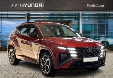 Hyundai Tucson IV SUV HEV Facelifting 1.6 T-GDI HEV 215KM 2025 Hyundai Tucson Hyundai Tucson 1.6 T-GDI HEV 215KM N-line Ultimate Red Od, zdjęcie 24