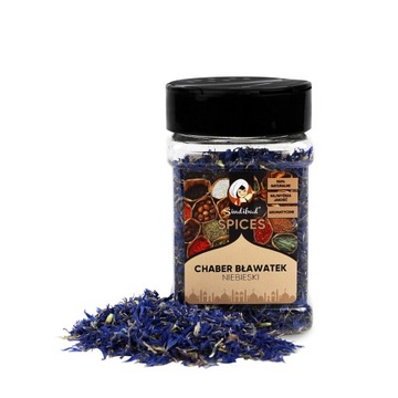 CHABER BŁAWATEK NIEBIESKI PŁATKI 10 g SINDIBAD JADALNE