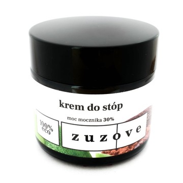 ZUZOVE Krem do stóp z mocznikiem 60 ml nawilżający NATURALNY