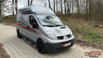 Renault Trafic II Kabina 2.0 dCi 115KM 2009 Renault Trafic Kamper 2.0dci klima kuchenka zlew lozko WC tv przetwornica
