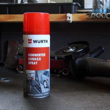 WURTH АНТИКОРРОЗИОННЫЙ СПРЕЙ ДЛЯ Ржавчины - ПРЕОБРАЗОВАТЕЛЬ - НЕЙТРАЛИЗАТОР Ржавчины 400мл