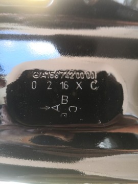 MERCEDES GLA W156. VÍKO KUFRU ZADNÍ K069
